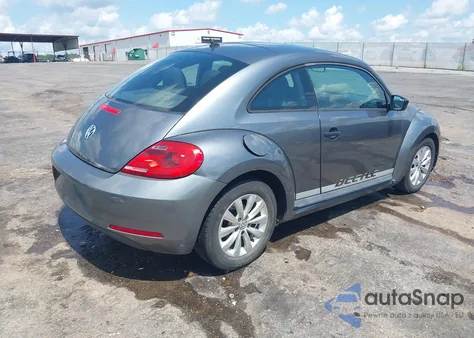 2013 Volkswagen Beetle 2.5L Entry из США, поврежденный, VIN 3VWFP7AT9DM662473
